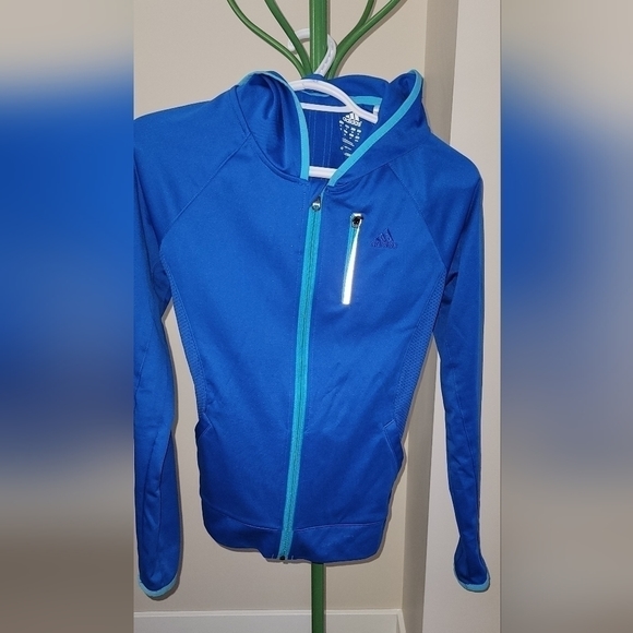 𝅺2/30 Adidas Women`s Athletics Team Issue Full-zip Hoodie - - Picture 5 of 11